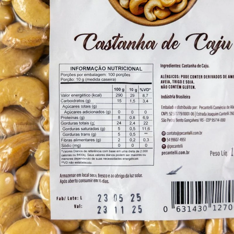 CASTANHA DE CAJU KG