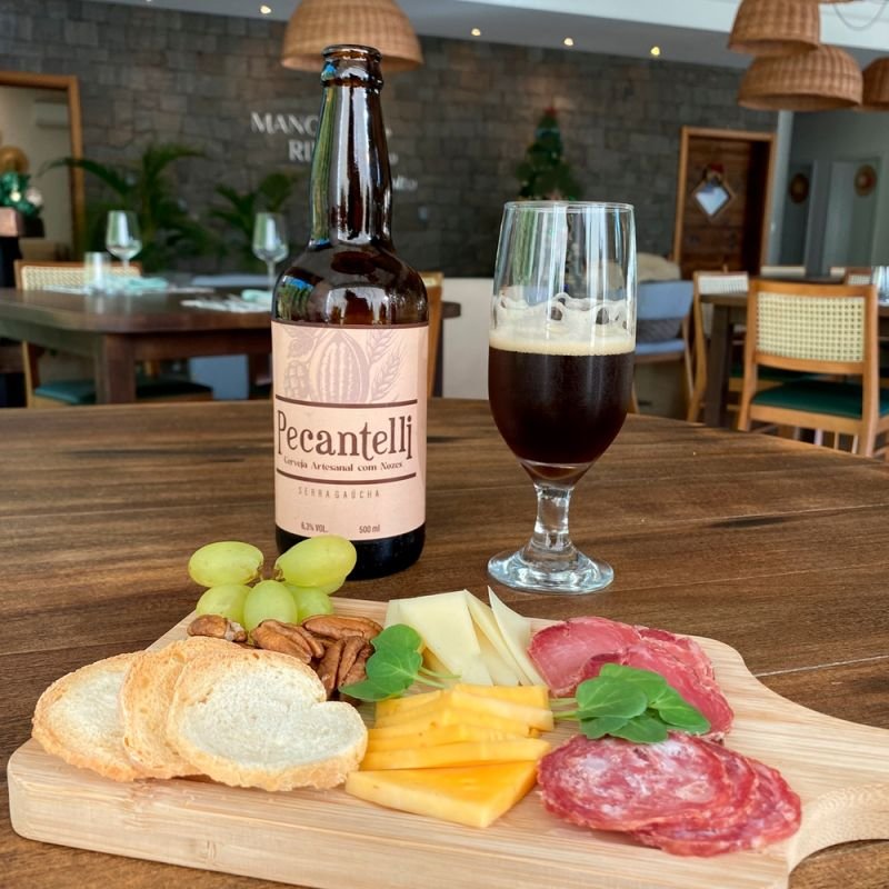 CERVEJA COM NOZ PECAN 500ML