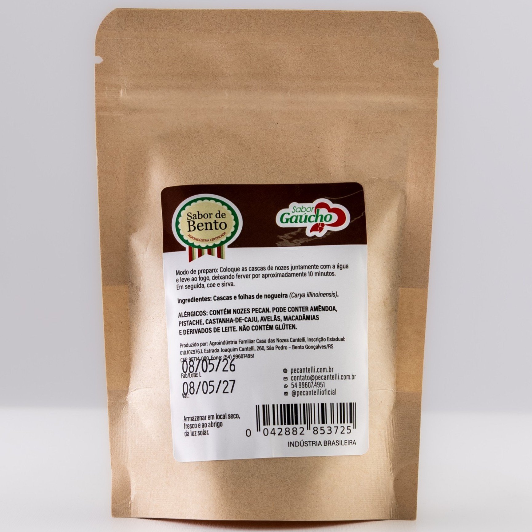 CHÁ DA CASCA DE NOZ PECAN 50G