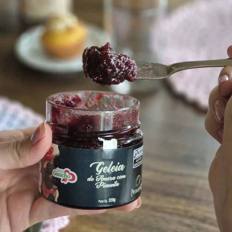 GELEIA DE AMORA COM PIMENTA 220G