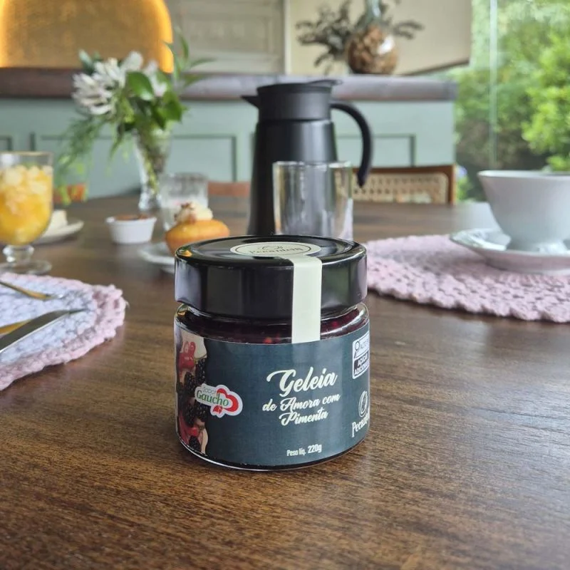 GELEIA DE AMORA COM PIMENTA 220G