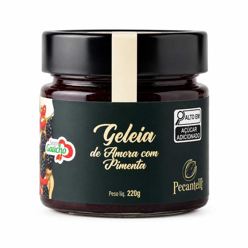 GELEIA DE AMORA COM PIMENTA 220G