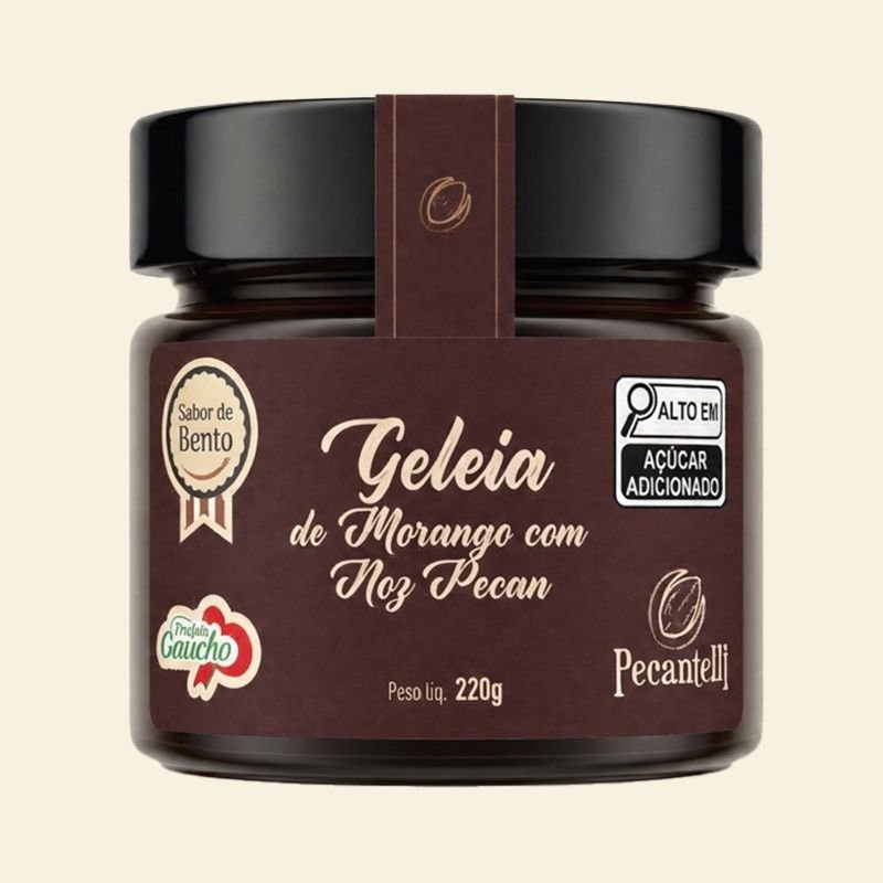 KIT IN NATURA + 3 GELEIAS COM NOZES