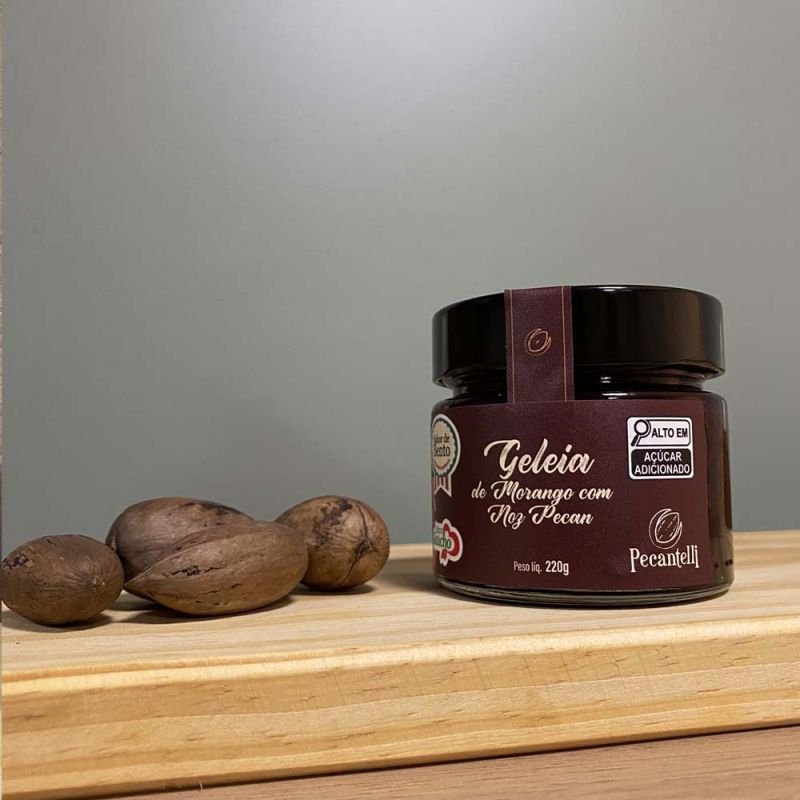 KIT 3 GELEIAS COM NOZ PECAN + NOZ PECAN CARAMELIZADA