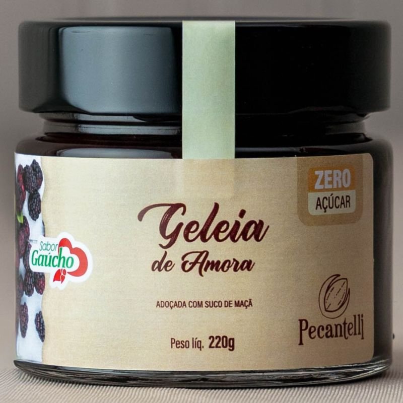 KIT 3 GELEIAS SEM AÇÚCAR + NOZ PECAN SALGADA