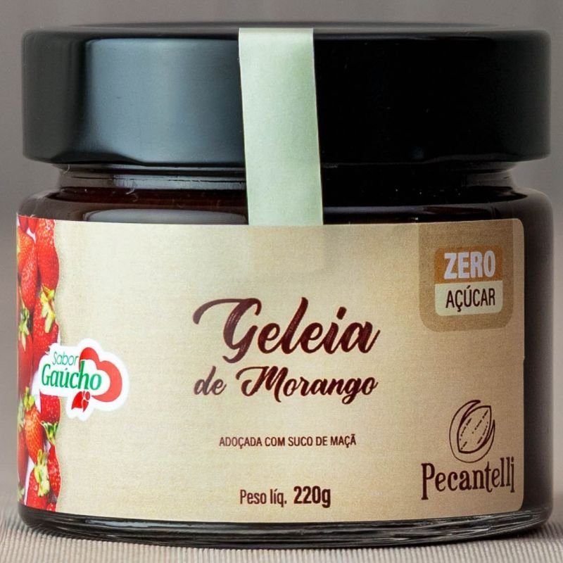 KIT 3 GELEIAS SEM AÇÚCAR + NOZ PECAN SALGADA