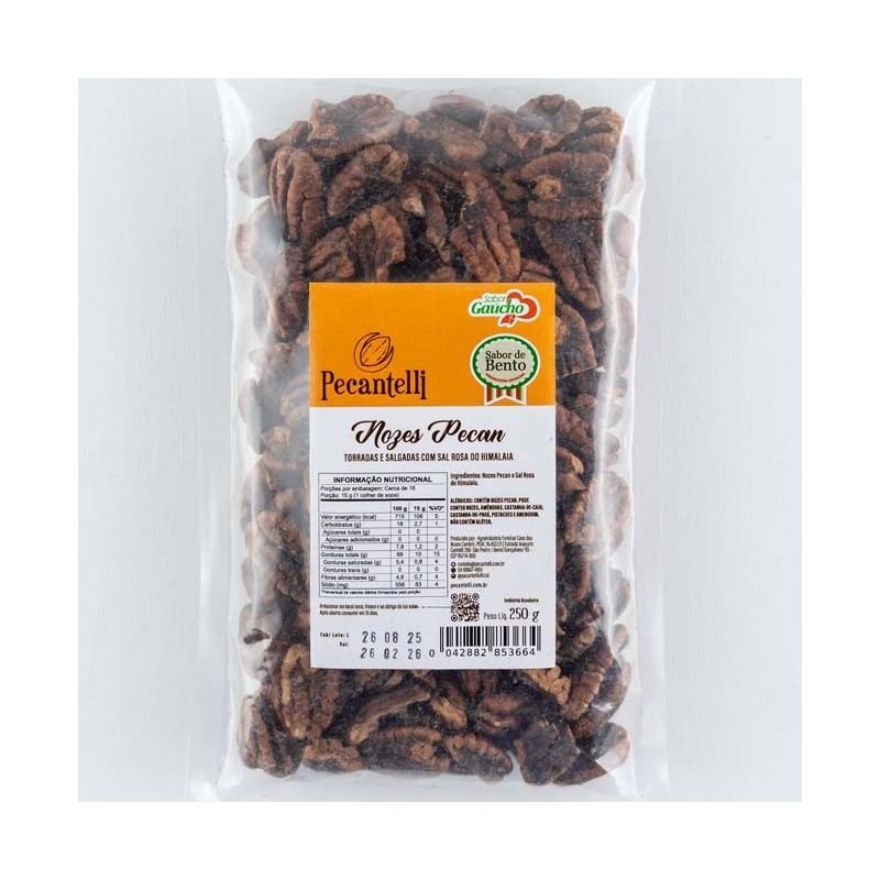 KIT 3 GELEIAS SEM AÇÚCAR + NOZ PECAN SALGADA