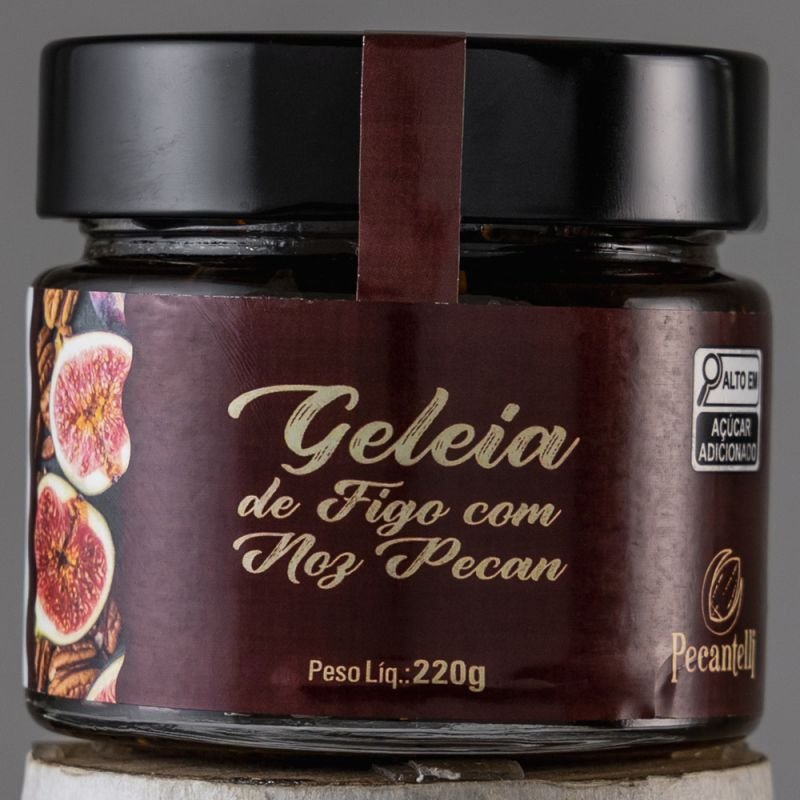 KIT IN NATURA + 3 GELEIAS COM NOZES