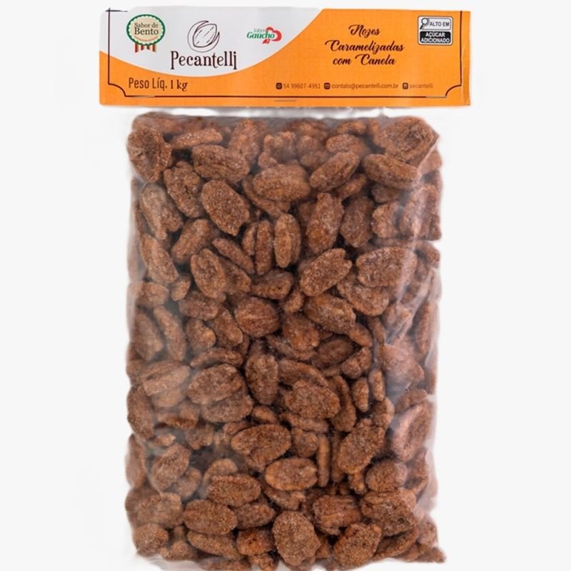 NOZ PECAN CARAMELIZADA CANELA 1KG