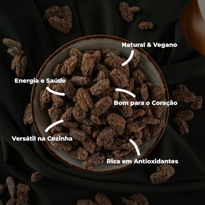 NOZ PECAN CARAMELIZADAS 100g