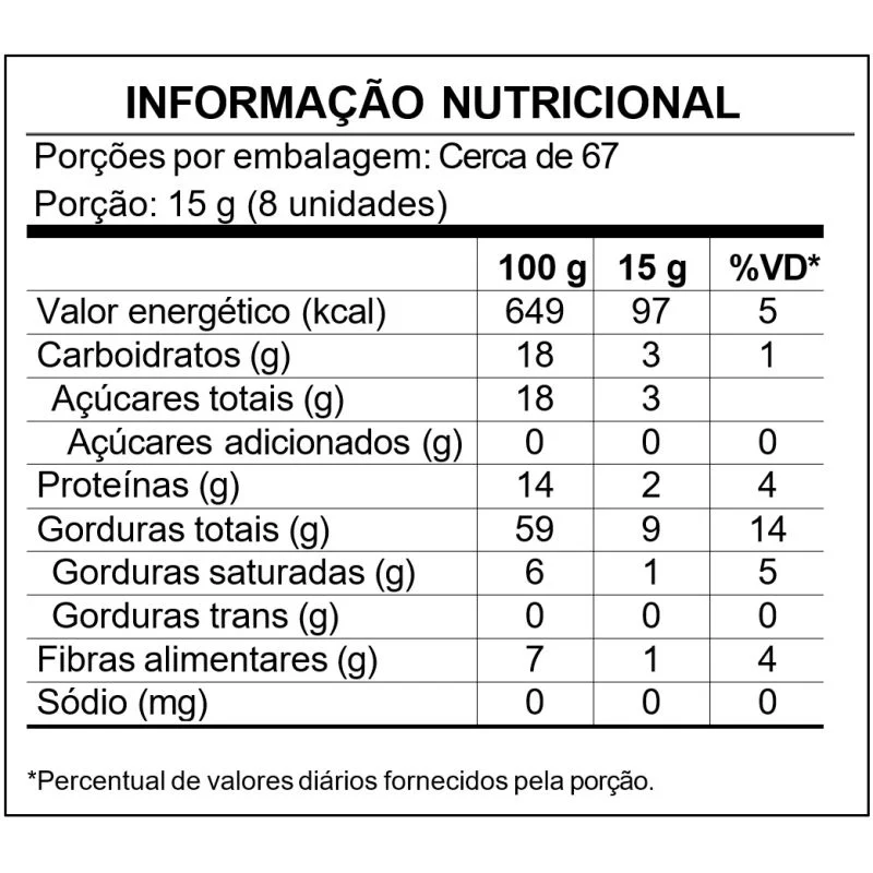 NOZ PECAN IN NATURA INTEIRA 1KG
