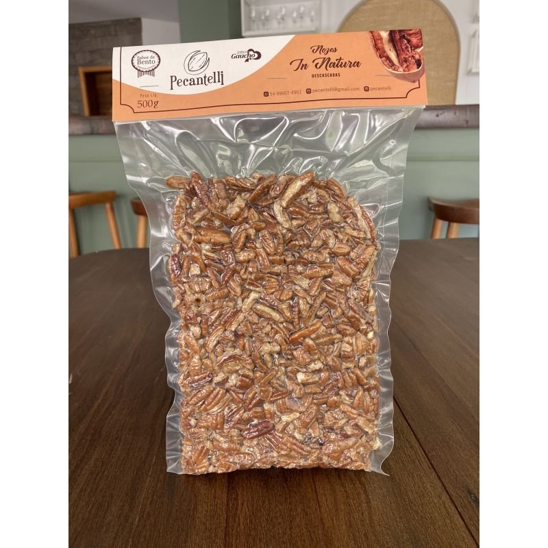NOZ PECAN IN NATURA INTEIRA 500G