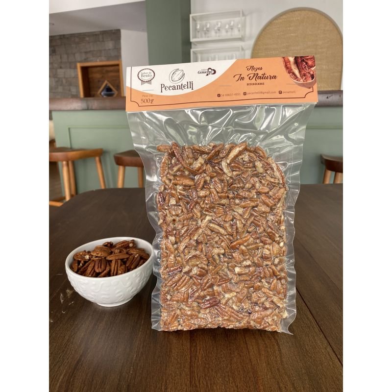 NOZ PECAN IN NATURA INTEIRA 500G