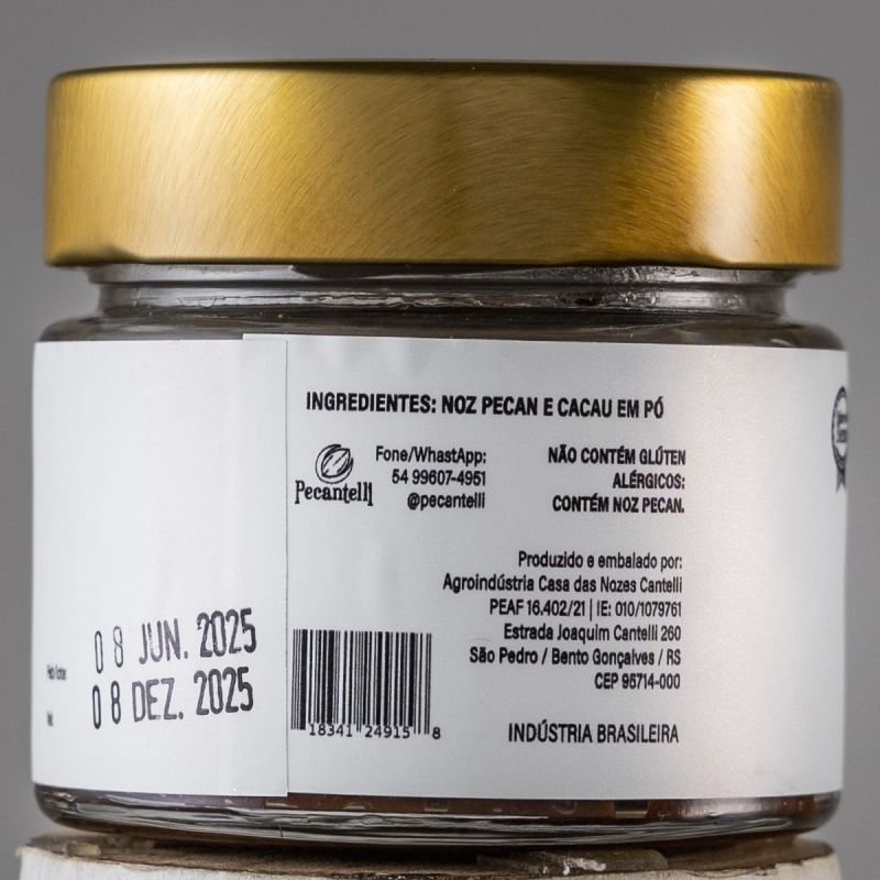 PASTA NOZ PECAN C/ CACAU 150G