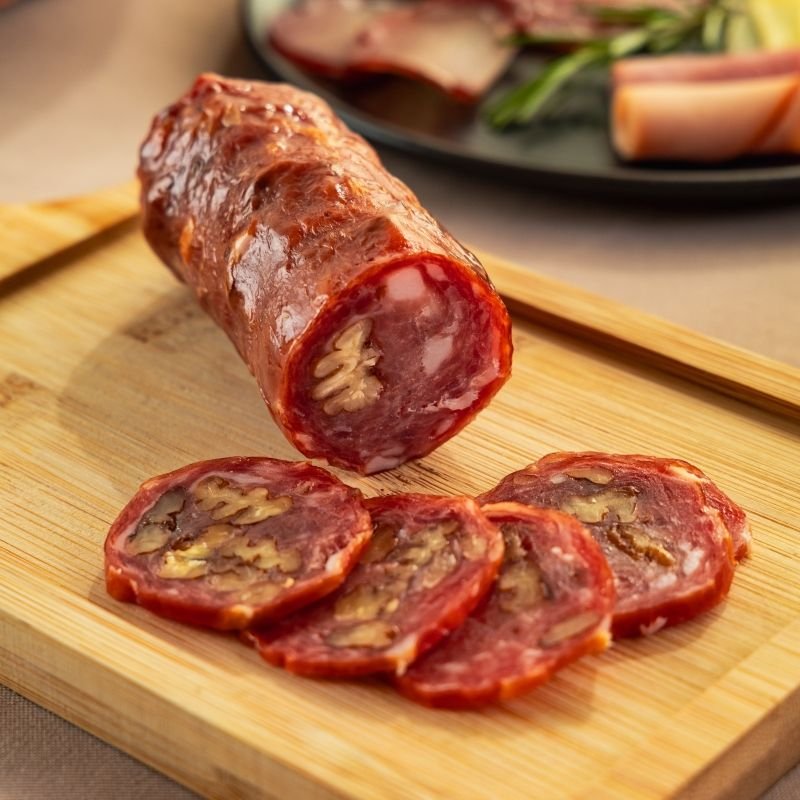 SALAME COM NOZ PECAN 250G VACUO